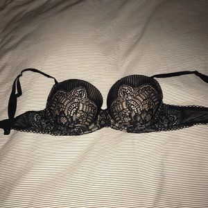 Victoria secret lace overlay bra